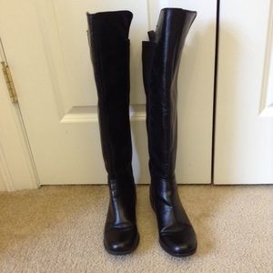 Over-the-knee Black Boots